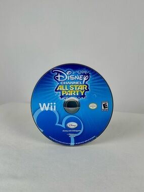 Nintendo Wii Game, Disney Channel All Star Party, Disk Only